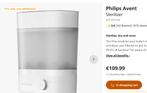 Philips avent steriliser and dryer, Ophalen, Zo goed als nieuw, Sterilisator