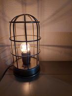 Industrieel Tafellampje met LED, Huis en Inrichting, Lampen | Tafellampen, Ophalen of Verzenden