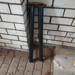 Twee zwarte tafelpoten, Tafelpoot, Minder dan 50 cm, Gebruikt, 50 tot 100 cm