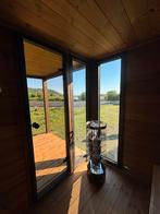 Maatwerk buitensauna Thermowood of Grenen Nl  fabrikaat, Ophalen of Verzenden, Zo goed als nieuw