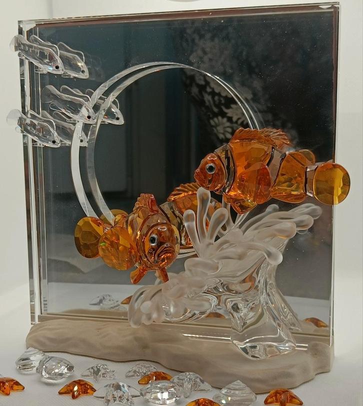 Swarovski wonders of the sea harmony kleur, Verzamelen, Swarovski, Zo goed als nieuw, Figuurtje, Ophalen of Verzenden