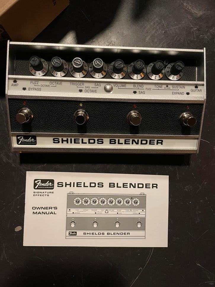 Fender Shields Blender gitaar effectpedaal, Muziek en Instrumenten, Effecten, Nieuw, Distortion, Overdrive of Fuzz, Overige typen