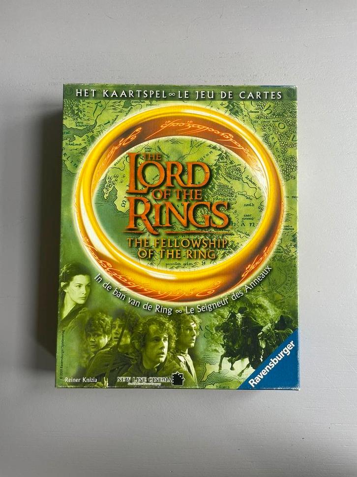 Lord of the Rings: The Fellowship, Hobby en Vrije tijd, Gezelschapsspellen | Bordspellen, Zo goed als nieuw, Een of twee spelers