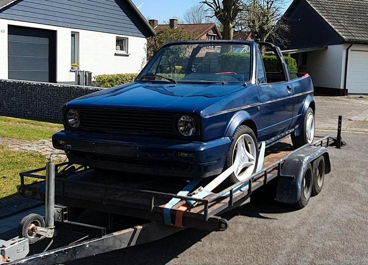 Autoambulance met schokbrekers, Auto diversen, Aanhangers en Bagagewagens, Gebruikt, Ophalen