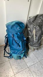 2 Trekkingrugzakken Naos 70 Arc’terycs, Sieraden, Tassen en Uiterlijk, Tassen | Rugtassen, Ophalen, Gebruikt, Overige merken, Waterdicht