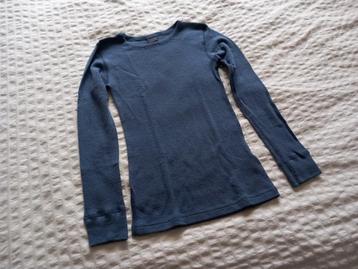 Longsleeve shirt lange mouw dilling merinowol 134 140 nieuw beschikbaar voor biedingen