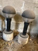 Tuinlamp op betonnen voet, Ophalen, Gebruikt