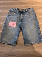 Korte spijkerbroek maat 140, Kinderen en Baby's, Kinderkleding | Maat 140, Ophalen of Verzenden, Zo goed als nieuw, Jongen, Broek
