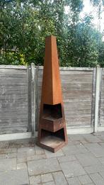 Vuurhaard cortenstaal, Tuin en Terras, Ophalen, Gebruikt