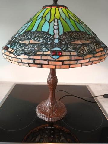 Tafellamp Tiffany dragonfly beschikbaar voor biedingen