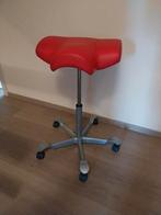 Hag capisco 8105 vol bekleed zadel, Huis en Inrichting, Bureaustoelen, Ophalen of Verzenden, Zo goed als nieuw, Bureaukruk, Rood