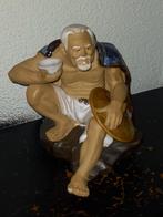 Mudman modderman man met kom, Antiek en Kunst, Ophalen of Verzenden