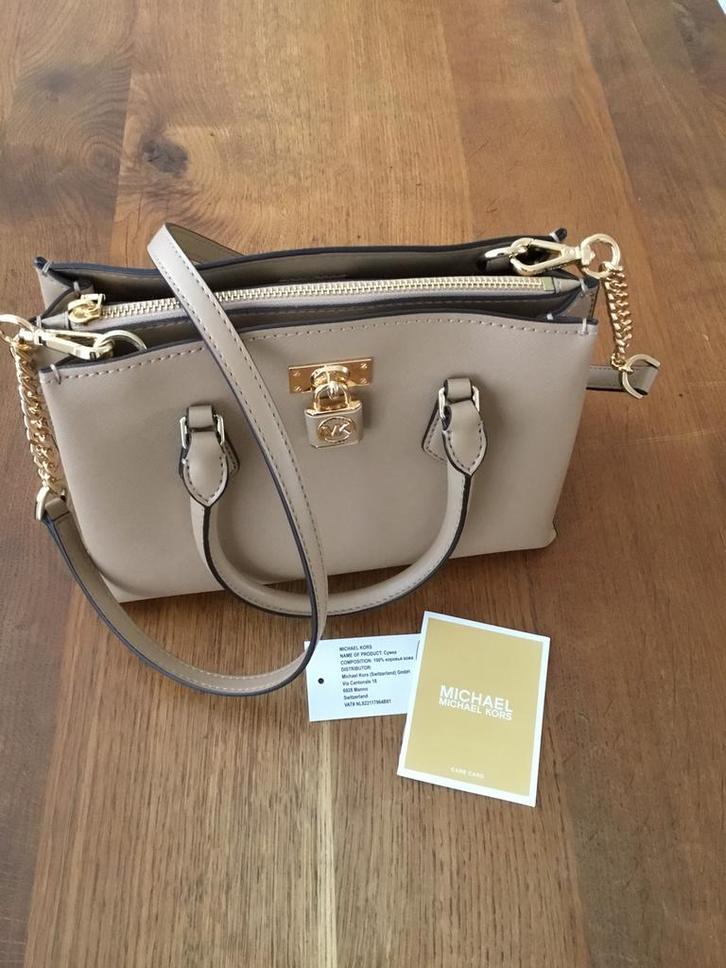 Michael Kors tas, Sieraden, Tassen en Uiterlijk, Tassen | Damestassen, Zo goed als nieuw, Handtas, Bruin, Ophalen of Verzenden