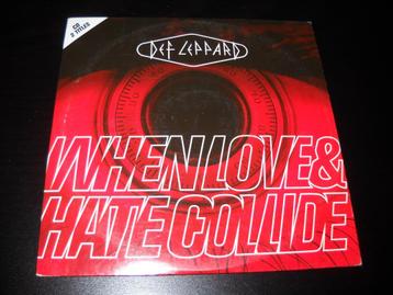 Def Leppard: When love & hate collide (cardsleeve) + Slang! beschikbaar voor biedingen