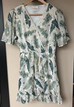 Mooi jurkje met print maat S, Zwart, Ophalen of Verzenden, Zo goed als nieuw, Maat 36 (S)