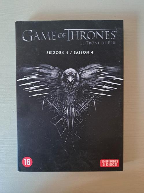 Game of thrones - Seizoen 4 DVD, Cd's en Dvd's, Dvd's | Science Fiction en Fantasy, Zo goed als nieuw, Vanaf 16 jaar, Ophalen of Verzenden