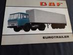 folder DAF Eurotrailer 1966 – Duits, Ophalen of Verzenden, Zo goed als nieuw, Overige merken, DAF
