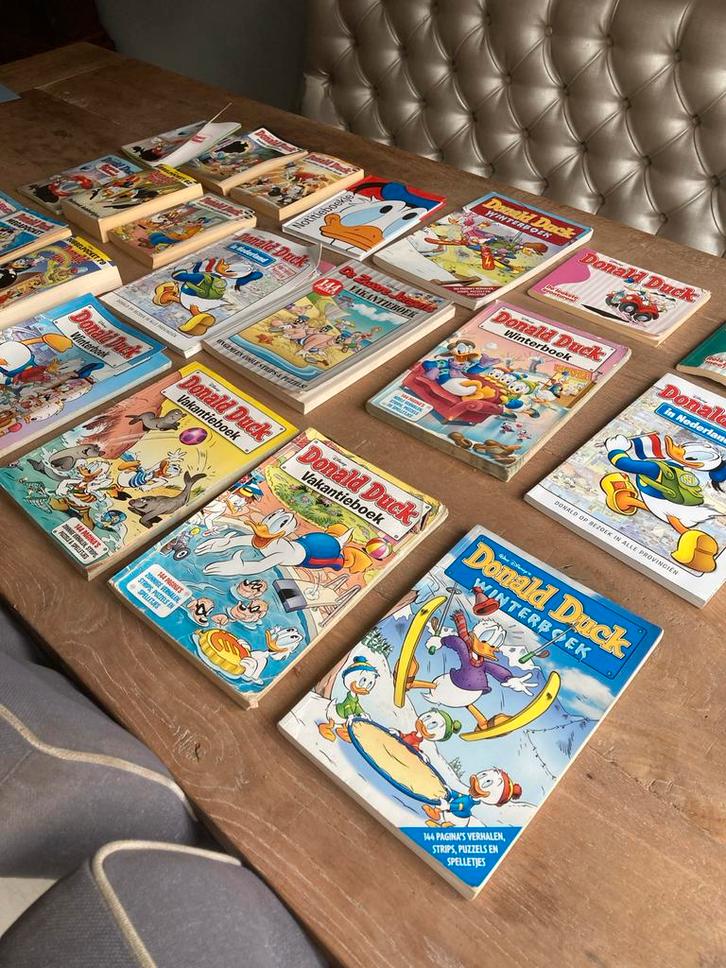 Donald Duck (Vakantie-) Boeken en Pockets  Collectie, Boeken, Stripboeken, Gelezen, Meerdere stripboeken, Ophalen of Verzenden