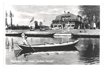 991108 Giethoorn 1957 Ov Hotel Hollands Venetië Gelopen met beschikbaar voor biedingen