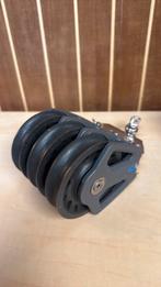 Lewmar 90 mm 3 schijfsblok swl 2000 kg, Ophalen, Nieuw, Lijn of Blok