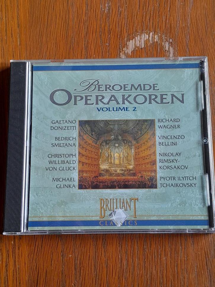 Beroemde operakoren vol. 2 cd zgan, Cd's en Dvd's, Cd's | Klassiek, Zo goed als nieuw, Opera of Operette, Ophalen of Verzenden