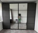 Grote Pax kledingkast met spiegeldeuren, Ophalen, Gebruikt, 200 cm of meer, Glas
