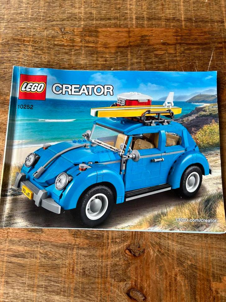 Lego Creator Volkswagen Beetle 10252, Kinderen en Baby's, Speelgoed | Duplo en Lego, Zo goed als nieuw, Lego, Complete set, Ophalen of Verzenden