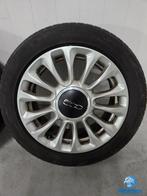 Originele Fiat 500 4x98 velgen 185/55R15 zomerbanden Goodyea, Auto-onderdelen, Banden en Velgen, Gebruikt, 15 inch, Banden en Velgen