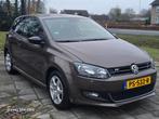 Volkswagen Polo 1.4-16V Highline automaat Airco, Auto's, Euro 5, 86 pk, Gebruikt, Bruin