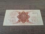 Zeldzaam biljet 50 gulden Stadhouder Willem, 1945, Postzegels en Munten, Bankbiljetten | Nederland, Ophalen of Verzenden, 50 gulden