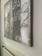 Grote canvas 100x100, Huis en Inrichting, Woonaccessoires | Schilderijen, Tekeningen en Foto's, Ophalen, Zo goed als nieuw, Schilderij