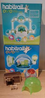 2 Habitrail Ovo hamsterkooien. Samen €50,-., Minder dan 60 cm, Kooi, Ophalen of Verzenden, Zo goed als nieuw