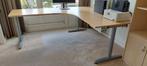 Hoekbureau Ikea Galant, Huis en Inrichting, Bureaus, Ophalen, In hoogte verstelbaar, Gebruikt, Bureau
