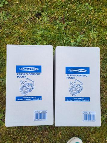 2x Showtec PAR 64 Nieuw in Doos beschikbaar voor biedingen