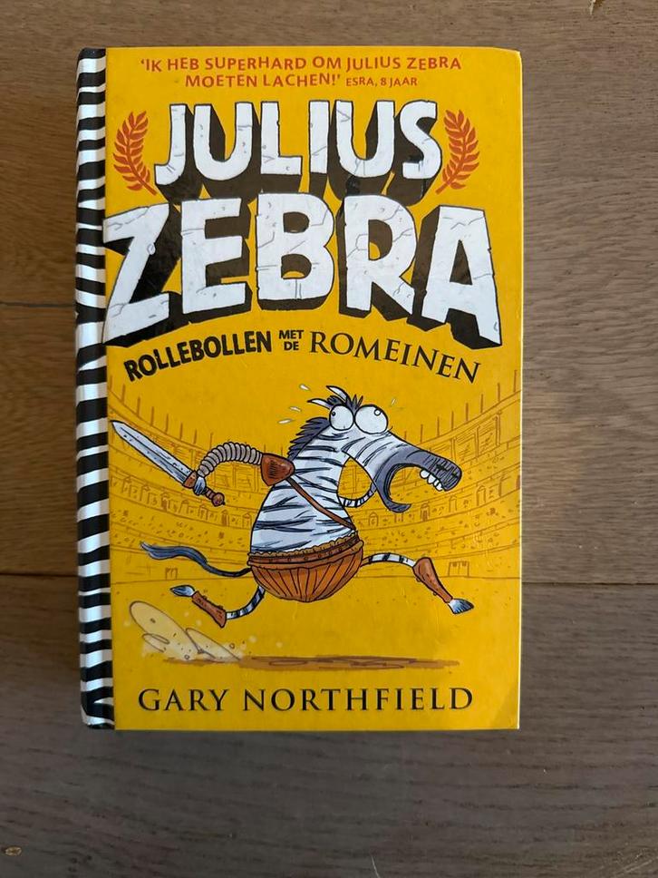 Julius Zebra: Rollebollen met de Romeinen, Boeken, Kinderboeken | Jeugd | onder 10 jaar, Zo goed als nieuw, Fictie algemeen, Ophalen of Verzenden