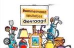 Rommelmarktspullen gezocht, Diversen, Ophalen