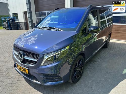 Mercedes-Benz V-klasse 300d Lang DC AMG Distronic Burmester, Auto's, Bestelauto's, Bedrijf, Te koop, 360° camera, ABS, Achteruitrijcamera