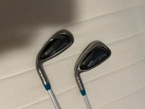 Ping Rhapsody 9 ijzer 3 en sandwedge dames linkshandig, Sport en Fitness, Golf, Gebruikt, Club, Ping, Ophalen