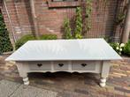 Salontafel met 3 lades - 140x70x49, Ophalen, Gebruikt, 100 tot 150 cm, 50 tot 100 cm