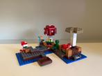 LEGO Minecraft Het Paddenstoeleiland (21129), Ophalen of Verzenden, Zo goed als nieuw, Complete set, Lego