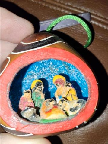 Kerstbal Curacao - Handgemaakt beschikbaar voor biedingen