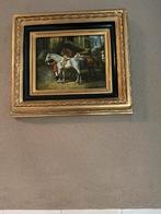 te koop schilderij van 2 paarden, Antiek en Kunst, Ophalen of Verzenden