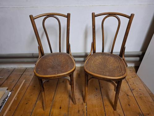 2x stoel Levee Amsterdam jaren 30, Antiek en Kunst, Antiek | Meubels | Stoelen en Banken, Ophalen