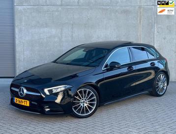 Mercedes-Benz A-klasse 200 AMG 163pk AUT 2018 Zwart PANORAMA beschikbaar voor biedingen