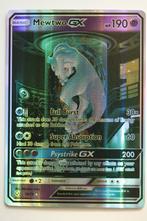 Pokémon 78/73 Mewtwo GX  HP190, Ophalen of Verzenden, Zo goed als nieuw, Losse kaart, Foil