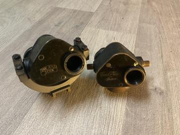 2x visierfernrohr zf zielfernrohr Duits fussartillerie wo1 beschikbaar voor biedingen