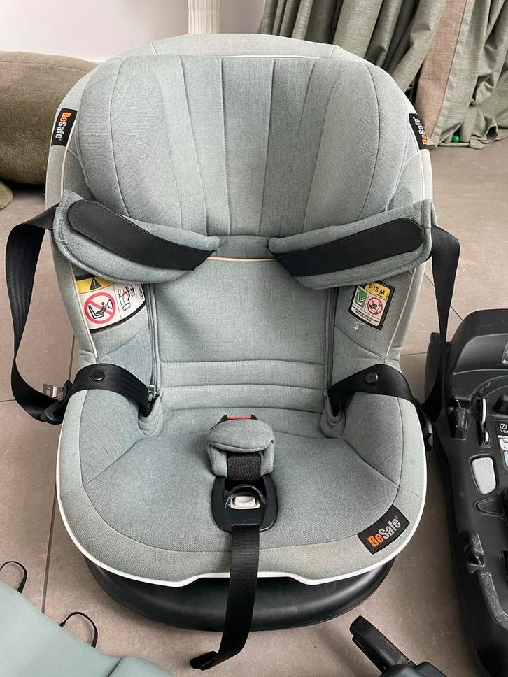 BeSafe iZi Modular Autostoel groen of zwart, Kinderen en Baby's, Autostoeltjes, Gebruikt, Overige merken, 0 t/m 18 kg, Isofix
