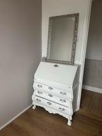 Barok Secretaire met Sleutel - Wit, Ophalen, Gebruikt