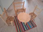 Barbie eettafel en stoelen, Ophalen of Verzenden, Zo goed als nieuw, Meisje