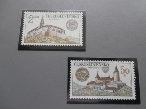 Postzegels Tsjecho-Slowakije 1918- -1998 Slagveld - Unesco, Postzegels en Munten, Postzegels | Europa | Overig, Postfris, Overige landen